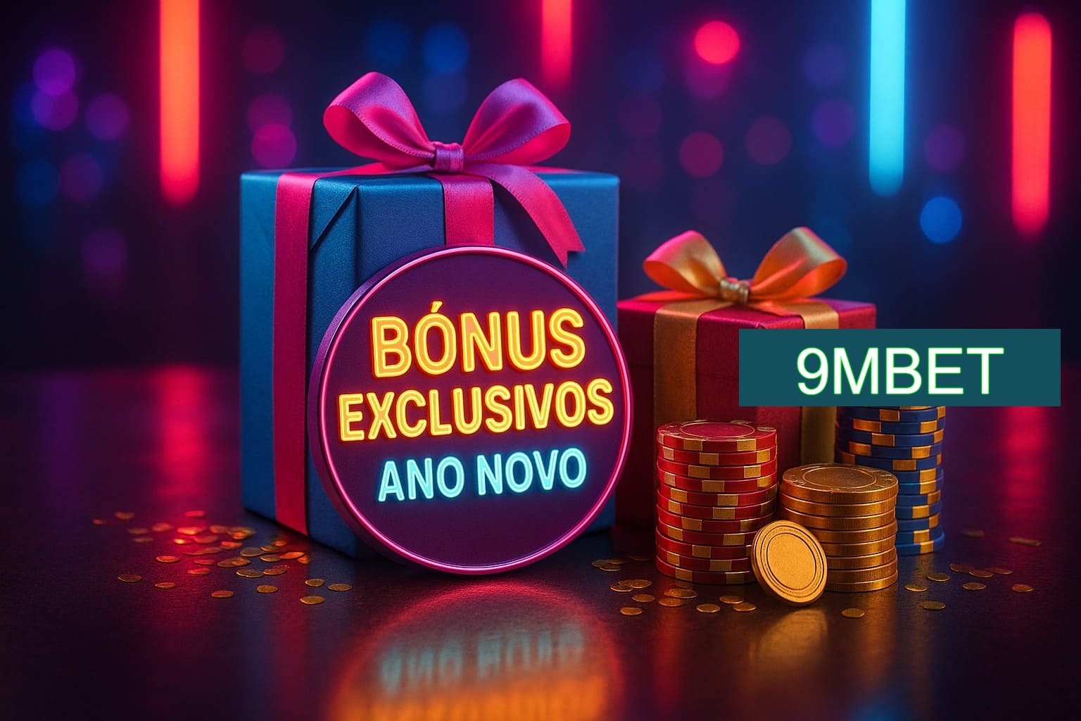 Promoções de Ano Novo no 9MBET